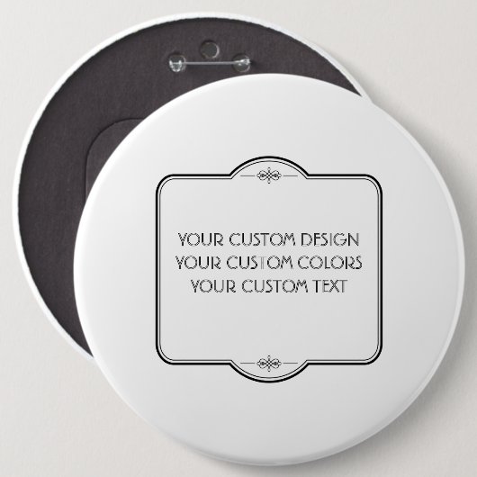 BLANK hier uw ontwerp - Button (Voorkant /achterkant)