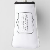 BLANK hier uw ontwerp - Golfheadcover (Draai 90)