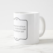 BLANK hier uw ontwerp - Grote Koffiekop (Voorkant rechts)