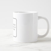 BLANK hier uw ontwerp - Grote Koffiekop (Rechts)