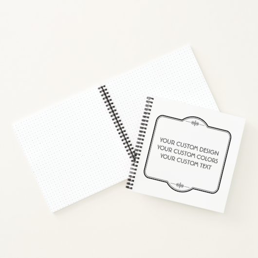 BLANK hier uw ontwerp - Notitieboek (Binnen)