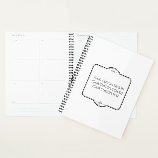 BLANK hier uw ontwerp - Planner (Display)