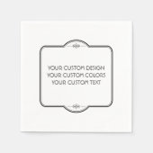 BLANK hier uw ontwerp - Servet (Voorkant)