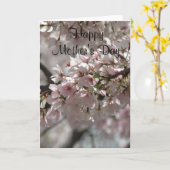 Blank in Happy Moederdag Kaart (Gele Bloem)