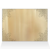 Blank Inside Yellow Rose Fancy zwart (Binnen Horizontaal (Boven))