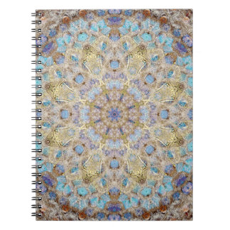 Blank Journal Blue en Gold Mandala Notitieboek