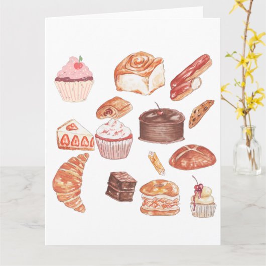 Blank Kaart (Gele Bloem)