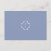 BLANK Kledingcode DIY Wedding RSVP Informatiekaartje (Achterkant)