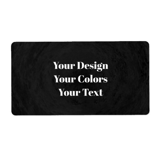 Blank - Maak je eigen op maat Etiket (Voorkant)