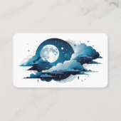 Blank Moon Oracle-Kaarten Visitekaartje (Voorkant)