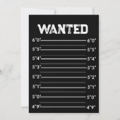 Blank Mugshot-Sjabloon Kaart (Voorkant)