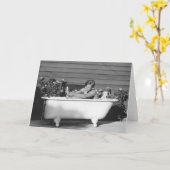 Blank Note Cards With Hilarious Picture Kaart (Gele Bloem)