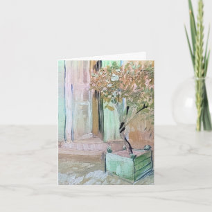 Blank Notecard van Gogh schilderen Kaart