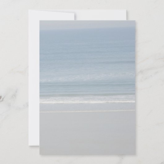 Blank Oceaan- en Strandachtergrondpapier (Achterkant)