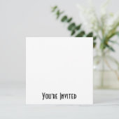 BLANK - ONTWERP UW EIGEN - CREËER UW EIGEN KAART (Staand voorkant)