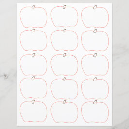 Blank pompoenen tekenen gezicht Halloween Scrapboo