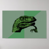 Blank Poster Philosoraptor (Voorkant)
