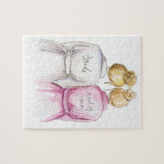 BLANK Puzzle Bl Bun Bride Bl Bun MOH Legpuzzel (Horizontaal)