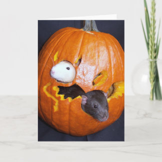 Blank Rattie Halloween Kaart