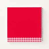 Blank receptenboek voor koppels notitieboek (Achterkant)