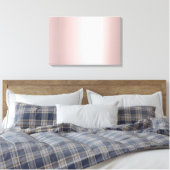 Blank Rose Gold Background Upload Your Photo to Canvas Afdruk (Insitu (Slaapkamer))