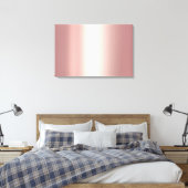 Blank Rosegold Background Upload Your Photo to Canvas Afdruk (Insitu (Slaapkamer))