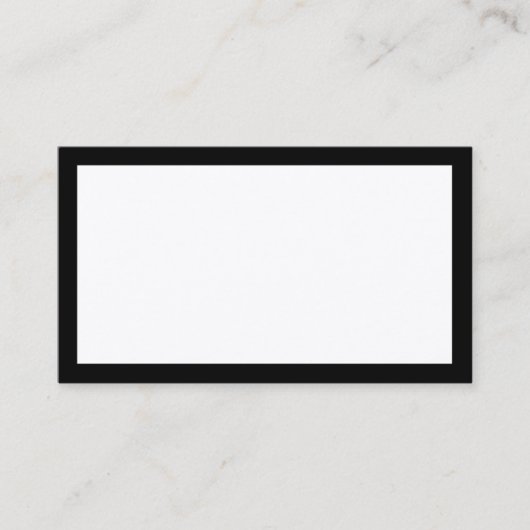 Blank Rustic Kraft Paper Wedding Plaatskaartje (Voorkant)