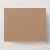Blank Save datum alles in een All In One Uitnodiging (Achterkant)
