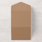 Blank Save datum alles in een All In One Uitnodiging (Buitenkant)