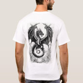 "Blank Slate Dragon: Emblem of Eternity" T-shirt (Achterkant)