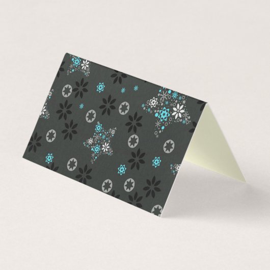 Blank Snowflake-design met kerstkaarten van 25-pin Kaart (Voorkant)