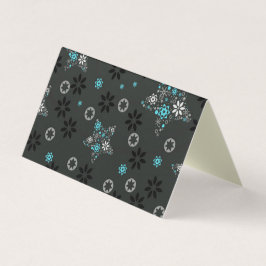 Blank Snowflake-design met kerstkaarten van 25-pin Kaart