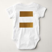 BLANK Strip Sjabloon DIY add TEKST IMG Greeting FU Romper (Achterkant)