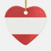 BlanK STRIPE Sjabloon DIY add TXT AFBEELDING EVENT Keramisch Ornament (Voorkant)