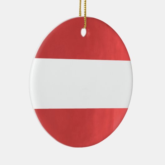 BlanK STRIPE Sjabloon DIY add TXT AFBEELDING EVENT Keramisch Ornament (Rechts)