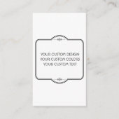 BLANK Uw ontwerp hier - Informatiekaartje (Voorkant)