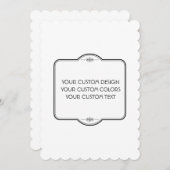 BLANK Uw Ontwerp hier - Uitnodiging (Voorkant / Achterkant)