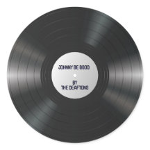 Blank Vinyl Muziek Record LP DIY Aangepaste naam