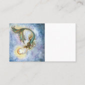 Blank Visitekaartje Zeemeermin Moon (Voorkant)
