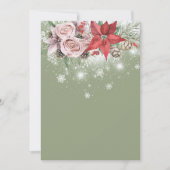 Blank Voeg je eigen Winter Baby toe in Bloomsalie  Kaart (Voorkant)