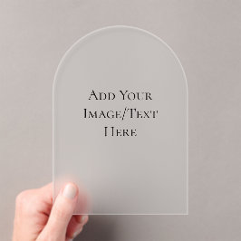 Blank Wedding Templates | Elegant Customizable  Acryl Uitnodigingen