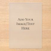 Blank Wedding Templates | Elegant Customizable  Acryl Uitnodigingen (Voorkant)