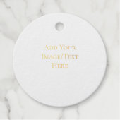 Blank Wedding Templates | Elegant Customizable Bedankjes Labels (Voorkant)