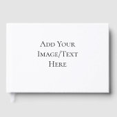 Blank Wedding Templates | Elegant Customizable  Gastenboek (Voorkant)