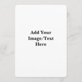 Blank Wedding Templates | Elegant Customizable Kaart (Voorkant)