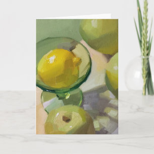 Blank wenskaart, originele kunst door Sarah Sedwic Bedankkaart