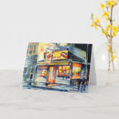 Blank Wenskaart - Red Hot Ranch, Verenigde Staten Kaart (Gele Bloem)