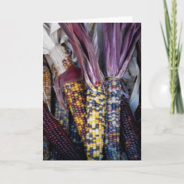 Blank Wenskaart van de "Indische Korn" Kaart