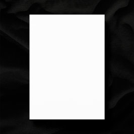 Blank Wit 5 "x 7" Semi-Gloss Wedding Kaart