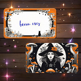 Blank Witch Oracle-Kaarten Visitekaartje